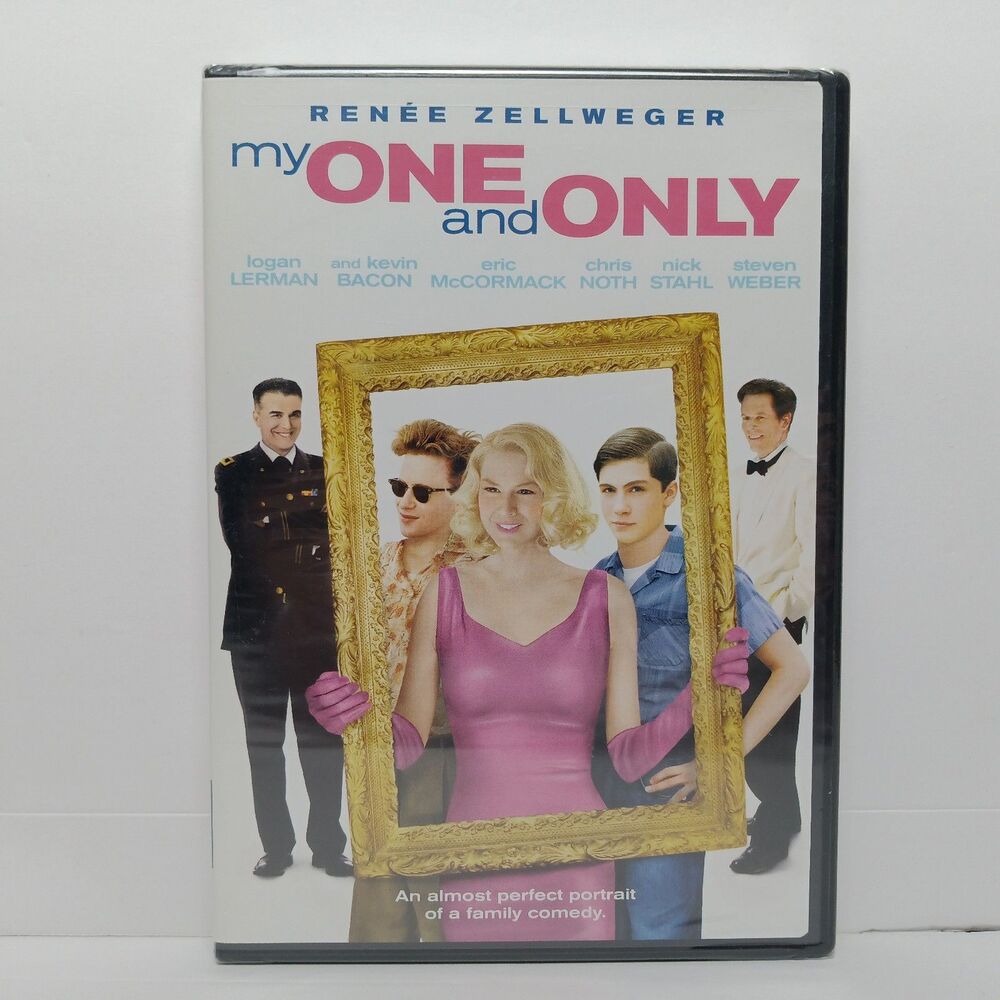 My One And Only 2009 DVD Renee Zellweger Logan Lerman Comedy Romance Kevin Bacon